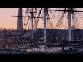 USS CONSTITUTION Sunset Cannon Fire (HD) Charlestown, MA (Boston)