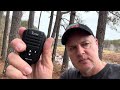 Ham radio fun with the Icom IC-705 on National Take a Hike Day 🥾