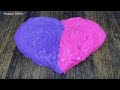 PINK vs PURPLE I Mixing random into Glossy Slime I Satisfying Slime #744