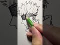 Gojo Goh #drawing #hand drawing #drawing process #anime hand drawing #secondaries