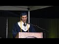 Malcolm Holden Commencement Speech 2020