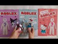 Roblox Sanrio Outfits Blind Bag Kuromi, Cinnamoroll, Hellokitty/ ASMR