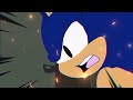 Sonic 10 (Carnitrix) transforms into Heatblast
