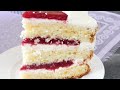 Очень ВКУСНЫЙ ТОРТ 🍓КЛУБНИКА СО СЛИВКАМИ🍓