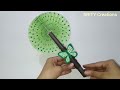 Diy paper magic fan || How to make paper fan. || kids craft ||origami paper craft for school