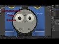 How I 3D Modelled, THOMAS THE TANK ENGINE | Blender 3D Timelaspe