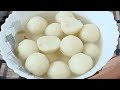 ৰসগোল্লা/হঠাৎ গোল্লা খাবলৈ মন গ'লে পিঠাগুৰিৰে দোকানৰ দৰে ঘৰতে বনাই খাওক/Rice flour rosogolla recipe