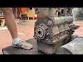 💡 The Genius Mechanic Completely Restored A Sand Machine That Had Been Badly Damaged For Many Years.