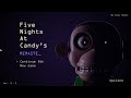 I BEAT THE GAME (almost) │ Five Nights at Candy's