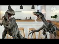 therizinosaurus vs giganotosaurus i want ice cream ( Jurassic world parody )