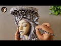DIY Goddess face wall planter | Head planter ideas | Hanging planter