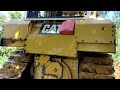 Risky Work: CAT D6R XL Bulldozer Tries to Knock Down a Bamboo Tree, This Is What Happens