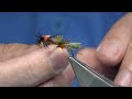 Tying a D.H Olive Midge with Davie McPhail