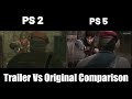 Comparison MGS 3 Snake Eater Ps2 Vs Ps5 Trailer