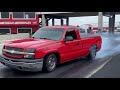 3,600 FTI stall converter trackside for b2b times! Truck Norris BTR cam in a 5.3 Silverado 13’s!!!!