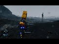 Death Stranding: Stabilizer in Action #2 (backpack accessory)