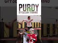 Brock Purdy's offseason training uses motion capture data analysis to improve his throwing motion