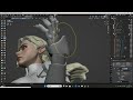 Blender 3D Character Sculpting ELF P6