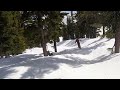 Mount Bachelor Skiing - Cross mountain, down Marshmallow, through trees.