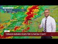 Tornado Warning issued for Cuyahoga and Lorain counties