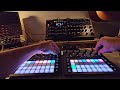 I should be studying... // Tracks & Rhythm & Volca Bass & Novation Peak