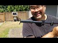 A Good Friend Gave Me My First Blowgun! Shooting The Cold Steel Big Bore  Magnum .625 On A Spinner