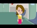 Ella is sick and has a cold - Funny English Animated Story - Ella English