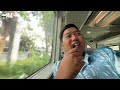 KERETA MAKAN MEWAH ALA SUITES CLASS COMPARTMENT!! DAN DITARIK LOKOMOTIF LANGKA | Trip KA Pandalungan