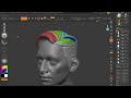 Stylised Sculpted Hair in ZBrush