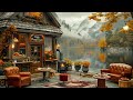 Cozy Lake Jazz in Autumn Morning for Reduced anxiety 🍂 Soft Jazz Instrumental Music for Study, Work