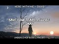 [Lyrics Video] // Here With Me - D4VD