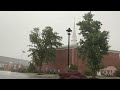 06-26-2024 Allentown, PA - Aerial And ground footage of severe warned storm