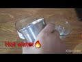 SCIENCE EXPERIMENTS || SUGAR IN HOT WATER AND COLD WATER