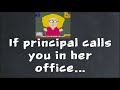 How to talk in English with  principal |English conversation between teachers and principal #cherry