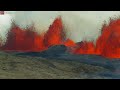 Original Cone Getting Pummelled by Eruption, Grindavik Volcano, Iceland (May 29, 2024)