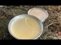 Village Life, How to Cook Cherries Jam and Fatir bread