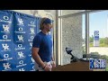 Mark Stoops, Brock Vandagriff, and JJ Weaver on summer scrimmage | Kentucky FB