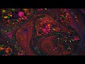 Erik Satie Light Piano Music background and Fluid Microphotography backgrounds | 30min