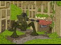 MECH in a ruined city. drawing time lapse. clip studio. war.