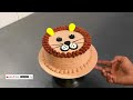 Lion king Birthday Cake | Lion Theme Cake | king Crown Birthday Cake By Zia food secrets!!