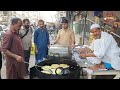 Famous Egg Malpua Recipe of Aslam Bhae at Hussainabad Food Street | Best Malpura