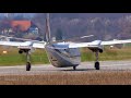 Rockwell 690A Turbo Commander Take-Off at Bern  ✈ Great Sounding Garrett Turboprop!