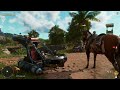 Who has the right-of-way: someone on horseback or someone in a helicopter? (Far Cry 6)