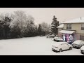 Timelapse snowstorm | 5 hours snowstorm in 1 min