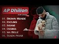 Best of Ap Dhillon || Ap Dhillon (Top 6) 💥Songs || Husun tera to na hare, Brown Munde