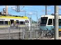 Swedish Trams At Gamlestads Torg In Gothenburg (Göteborgs Spårvägar)