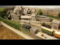 Compact Budget Oval Model Railway/ Railroad Layout. Part Three Grass