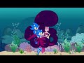 Sonic and Shadow Fight For The Love of Amy Mermaid - Sonic The Hedgehog 2 Animation