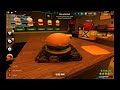 Roblox burger game