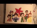 100 subscriber special | stranger things re draw